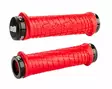 ODI LOCK-ON Grips Troy Lee Designs Signature Series Bright Red W/Black - Handtag - D490419 - 1
