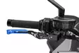 Puig Brake Lever 4.0. Black Exten/Blue Selector/Silver - Broms- & Kopplingshandtag - D509889 - 1