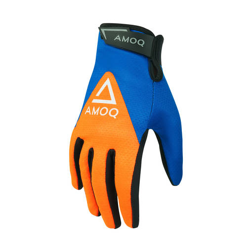 AMOQ Ascent V2 Crosshandskar Blå-Orange - Handskar Offroad - D471409 - 1