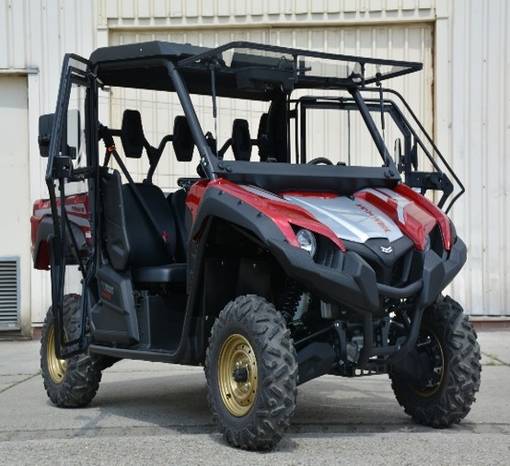 DFK Komplett värmehytt med torkare/spolning Yamaha Viking 2014- - Ram- & chassidelar - D418269 - 1