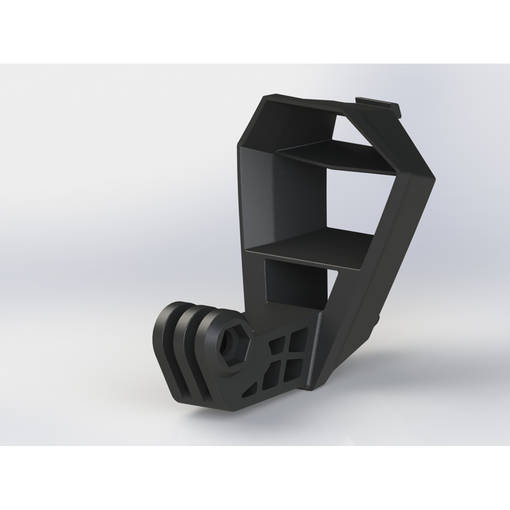 F5 Chin Vent Camera Mount Black - Tillbehör & Reservdelar - 50249 - 1