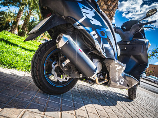 GPR Kymco Like 200 - LX 2009/14 EC-Approv. full line exhaust Evo4 Road - Komplett avgassystem - D407579 - 1