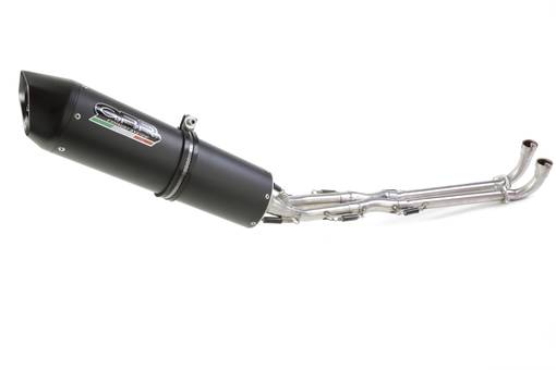 GPR Yamaha T-Max 500 2001/11 EC-Approv. full line exhaust Furore Nero - Komplett avgassystem - D407509 - 1