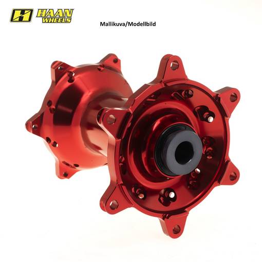 Haan nav CR125/250-CRF250/450 95- röd fram - Reservdelar hjul - D352099 - 1