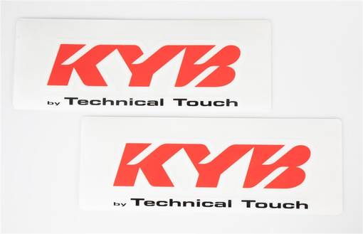 KYB sticker set ff KYB By Tecnical Touch 2017 Red PRD - Dekaler - D202969 - 1