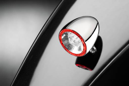 Kellermann Bullet 1000® RB chrome with clear glass - Baklyktor - D423209 - 1