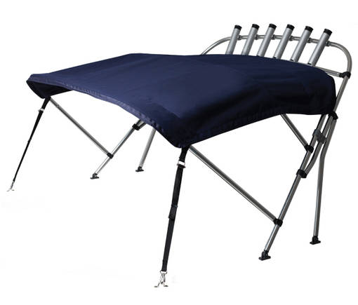 OS WHITEWATER PRO BIMINI 1.9 - 2.1M BLUE + ROCKET LAUNCHER - Bimini - D130549 - 1