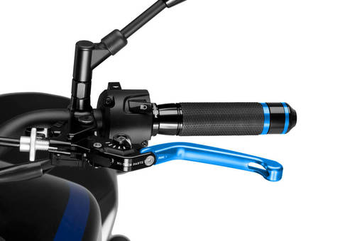 Puig Foldable Clutch Lever 3.0. C/Blue Selector C/Black - Broms- & Kopplingshandtag - D341949 - 1