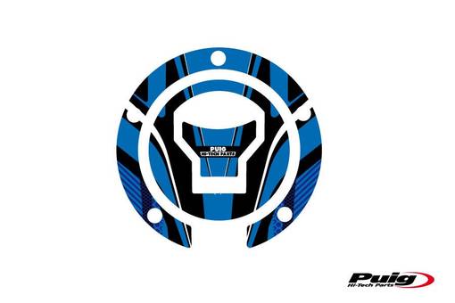 Puig Fuel Cap Cover Mod. Radical Honda C/Blue - Dekaler - D184679 - 1