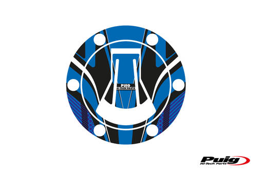 Puig Fuel Cap Cover Mod.Radikal Aprilia Rs660 21' C/Blu - Dekaler - D394979 - 1