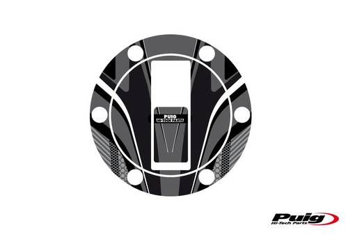Puig Fuel Cap Cover Radical Aprilia/Cagiva/Triumph - Dekaler - D183229 - 1