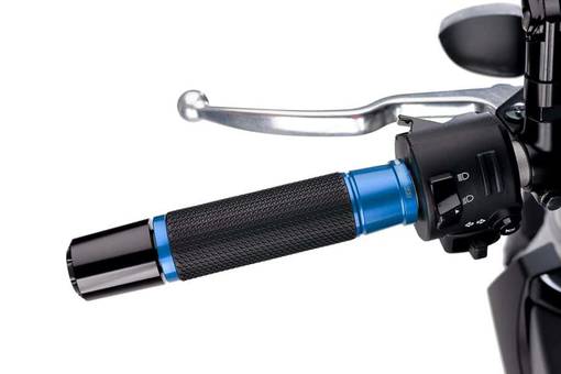 Puig Grips By Pair Hi-Tech Ascent 123Mm C/Blue - Handtag - D342499 - 1