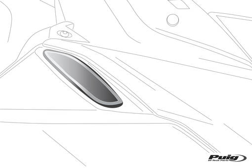 Puig Herraje Embr. Maneta Puig Modelos Ducati (C105) - Broms- & Kopplingshandtag - D342369 - 1