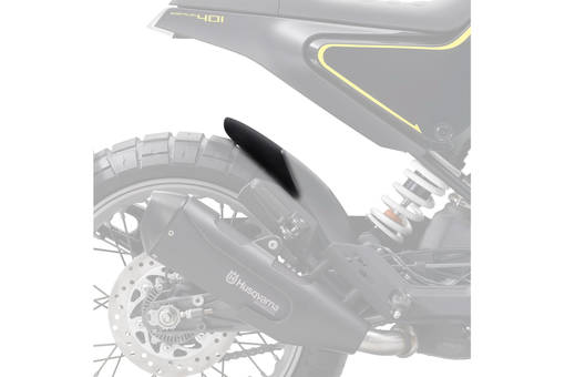 Puig Rear Fender Extension Husqvarna Svartpile - Stänk- & kedjeskydd - D261379 - 1