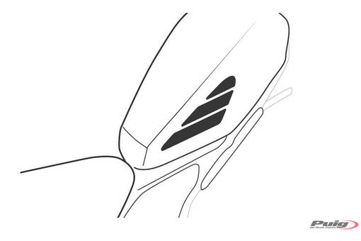 Puig Tank Pad + Side Part Honda Cmx500 Rebel C/ - Dekaler - D342389 - 1