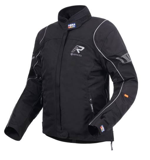 RUKKA TRAVERINA Jacka Svart/Silver - Jackor Onroad - D471909 - 1
