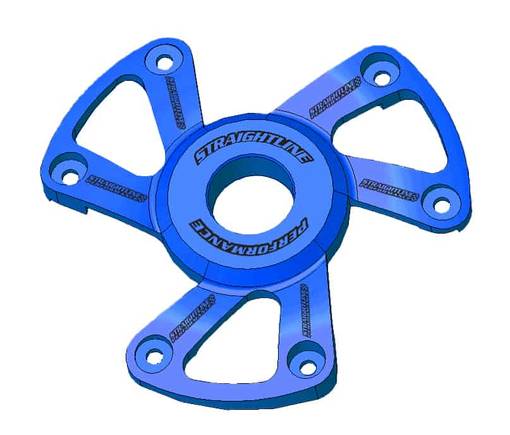SPI Billet Variatorskydd Polaris P22 - Anodiserat Blå 2022- - Variatorer & Delar - D466979 - 1