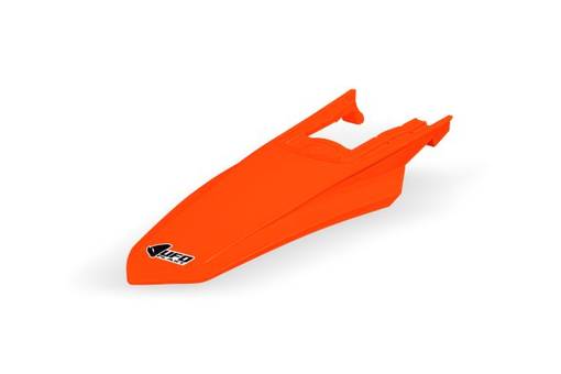 UFO Bakskärm SX/SX-F 125-450 23- Flou Orange FFLU - Stänk- & kedjeskydd - D441399 - 1