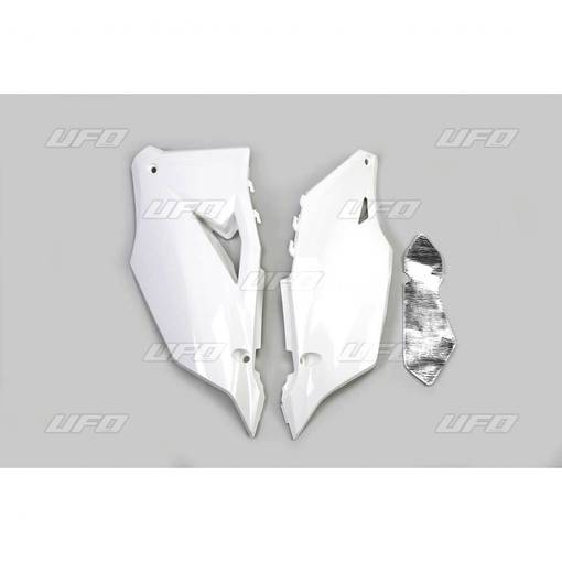 UFO Sidopaneler KX250F 21-24 KX450F 19-23 Vit 047 - Sidopanel - D165319 - 1