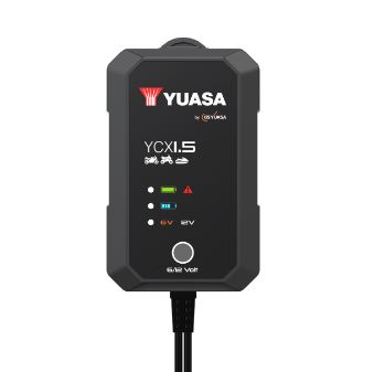 Yuasa Batteriladdare YCX1.5 6/12V 1.5A - Batteriladdare- och testare - D443429 - 1