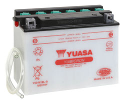 Yuasa Batteri, Y50-N18L-A (CP) Inkl syra (2) - Batteri & Laddning - D2609 - 1