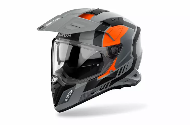 Airoh Hjälm Bandit Horn orange matt - Skoterhjälmar - D516869 - 1