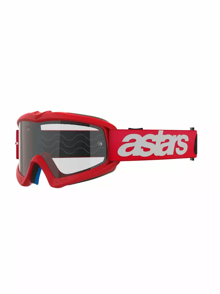 Alpinestars Goggle Vision YOUTH BLAZE Röd/Klart - Goggles Onroad - D480749 - 1