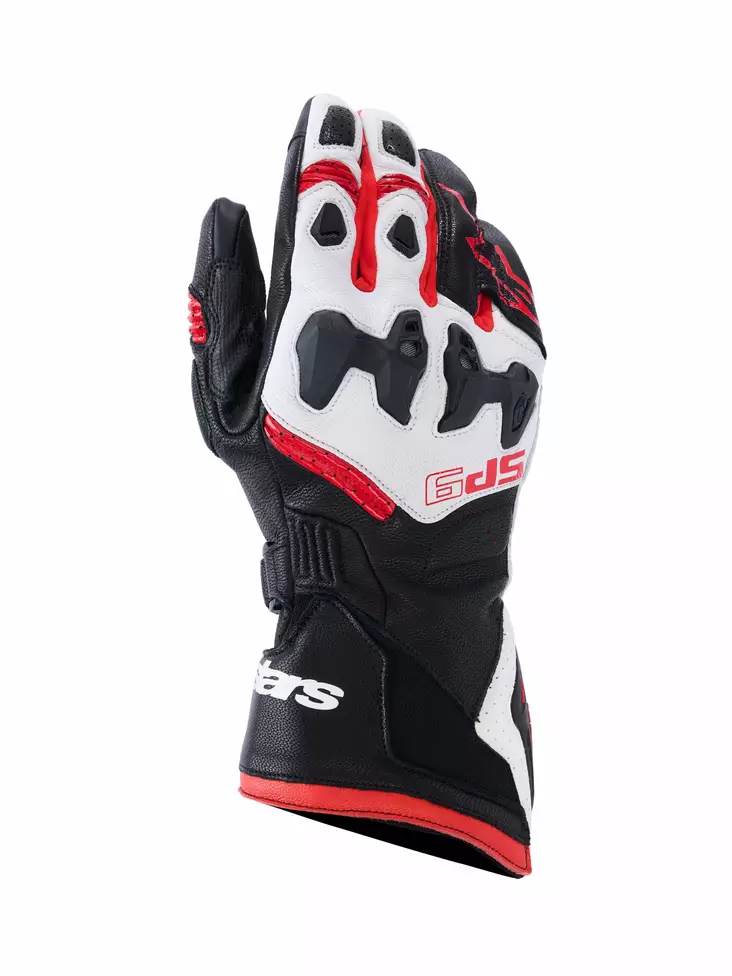 Alpinestars Handske SP-9 Svart/Vit/Röd - Handskar Onroad - D509479 - 1