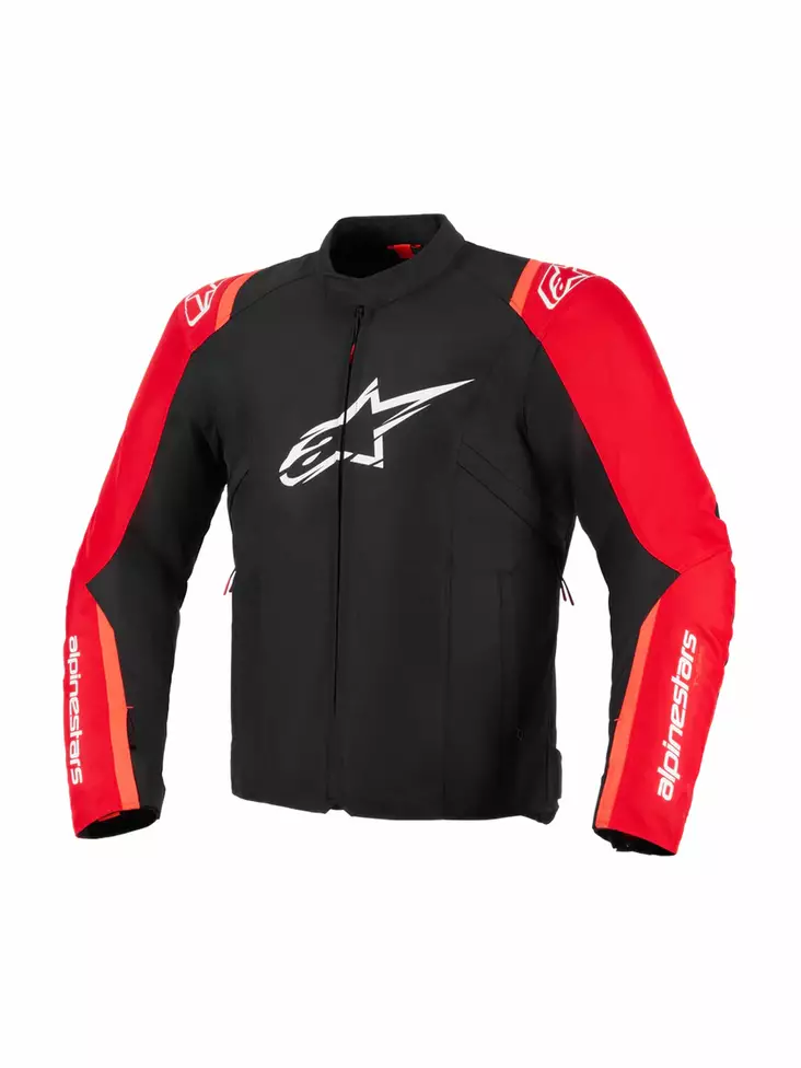 Alpinestars Jacka T-SPS v2 Vattentät Svart/Röd Fluo - Jackor Onroad - D500679 - 1