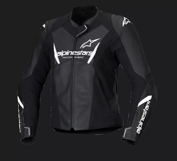Alpinestars Skinnjacka Dam Faster v3 Svart/Vit - Jackor Onroad - D477369 - 1