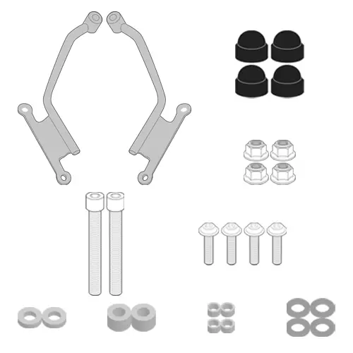 Givi Att. Kit Screen Honda CB 1000 Hornet '25 - Vindskydd - D528299 - 1