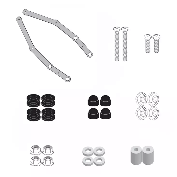 Givi Kit Screen Voge Sr1 125 (23-26) - Vindskydd - D530739 - 1