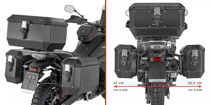 Givi Tub. Pannier Hol. CF MOTO 800MT-X (2025) - Monteringssatser - D510679 - 1
