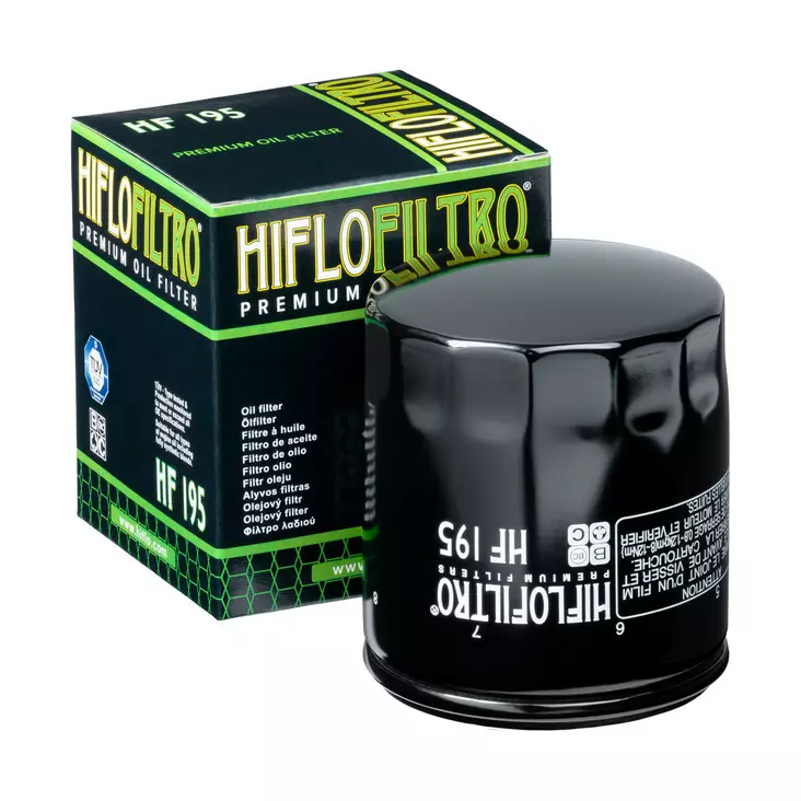 Hiflo Oljefilter HF195 - Oljefilter - D520519 - 1