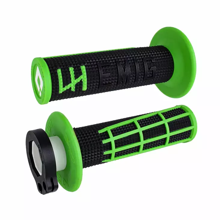 ODI EMIG 2.0 - V2 LOCK-ON Grip BLACK/Green - Handtag - D490159 - 1