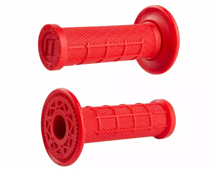 ODI Glue-On Grip Mini-MX Half-Waffle Single-Ply Red - Handtag - D490229 - 1