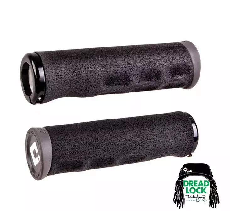 ODI Tinker Juarez-Dread Lock E-MTB Grip 130mm Black/Black - Handtag - D490519 - 1