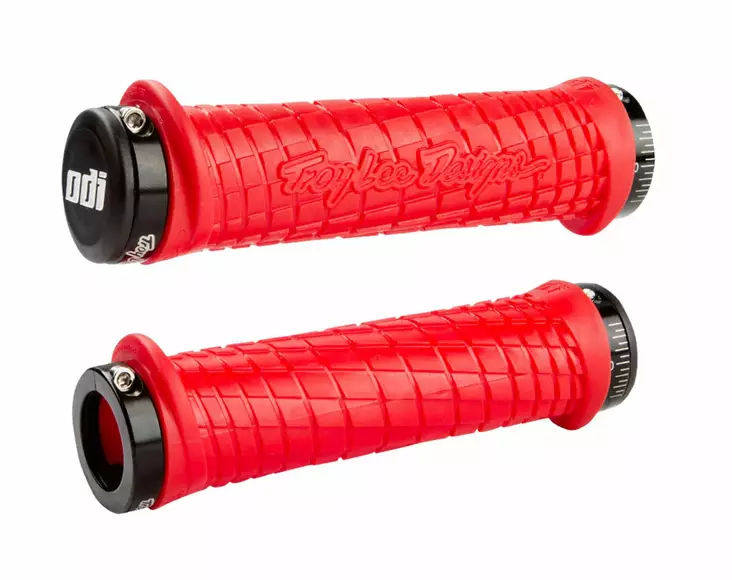ODI Troy Lee Designs Signature Series TLD Red W/Black - Handtag - D490409 - 1