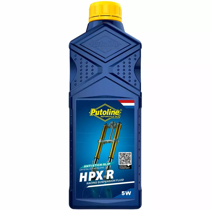 Putoline Fork Oil HPX R 5W- 1L (12) - Gaffelolja - D526769 - 1