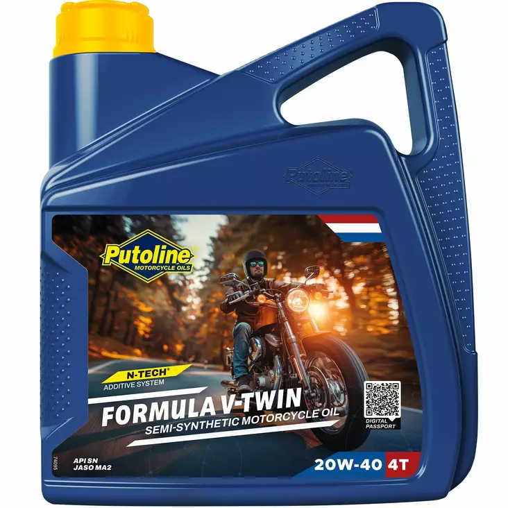 Putoline Formula V-Twin 20W-40- 4L (4) - Fyrtaktsolja - D526859 - 1