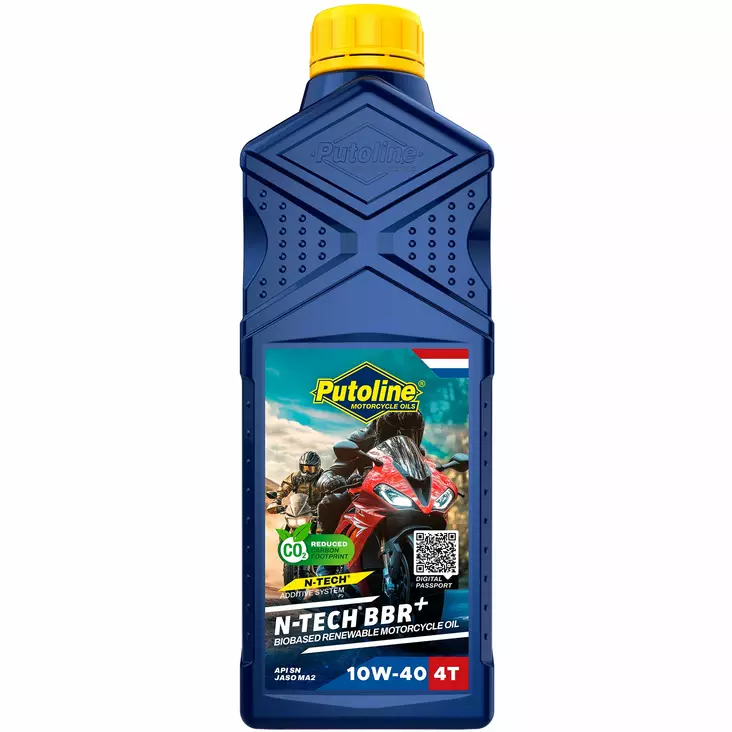 Putoline N-TECH® BBR+ 10W-40 1L (12) - Fyrtaktsolja - D526999 - 1