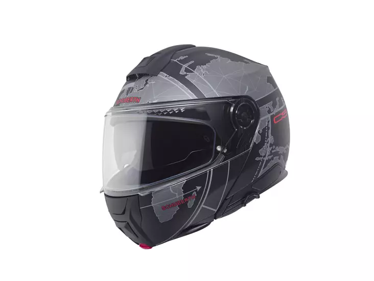 Schuberth Hjälm C5 Globe svart - Skoterhjälmar - D487619 - 1