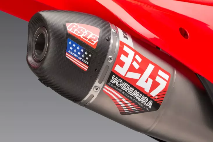 Yoshimura Muffler Badge RS-12 Decal Set (4pcs) - Reservdelar & Tillbehör - D527179 - 1